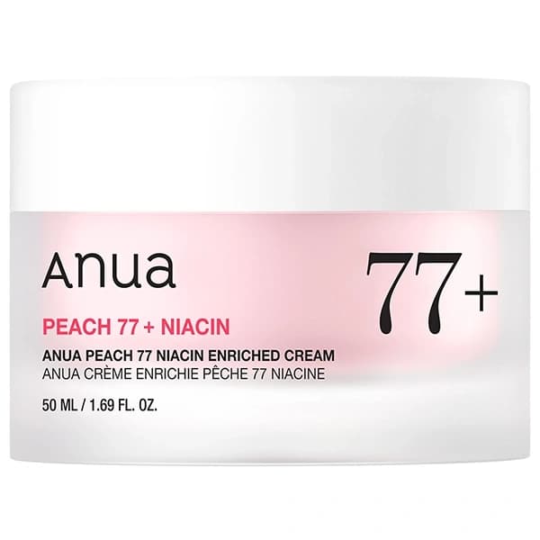 Anua Creme Facial Hidratante Peach 77+ Niacin Enriched de 50 Ml