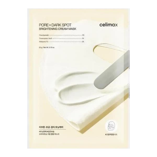 Celimax Máscara Facial Celimax Pore+ Dark Spot Brightening Cream Mask - 1 Unidad