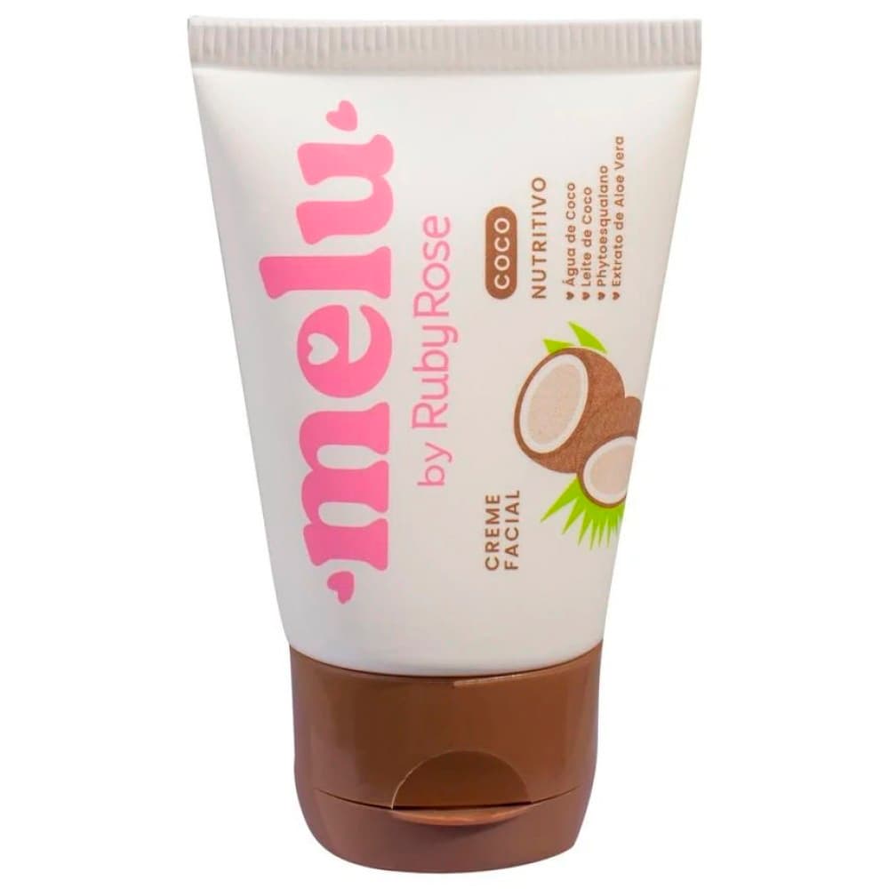 Creme Facial Ruby Rose Nutritiva Coco Melu 40G - Roma Shopping