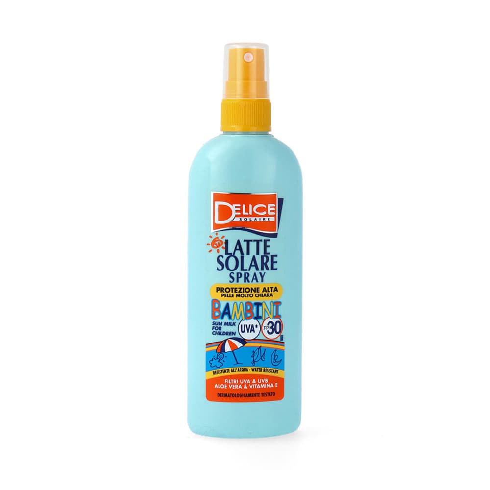 Delice Protetor Solar Delice Latte Solare Infantil Spray Fps30 150 Ml