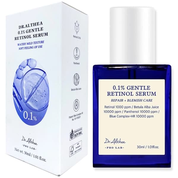 Dralthea Sérum Facial Dr. Althea 0.1% Gentle Retinol de 30 Ml
