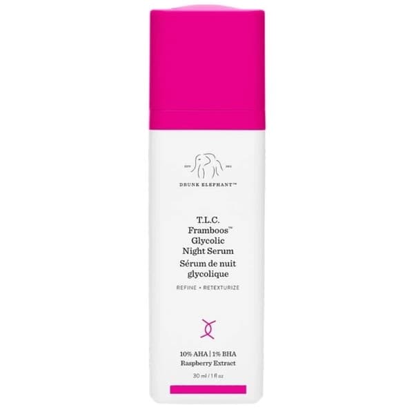 Drunk Elephant Serum Facial T.L.C Framboos Glycolic Night de 30 Ml