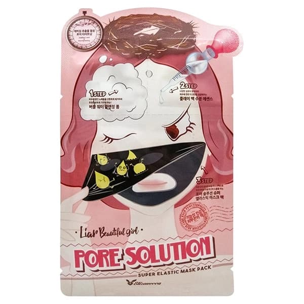 Elizavecca Máscara Facial Elizavecca Pore Solution Super Elastic - 8 Unidades