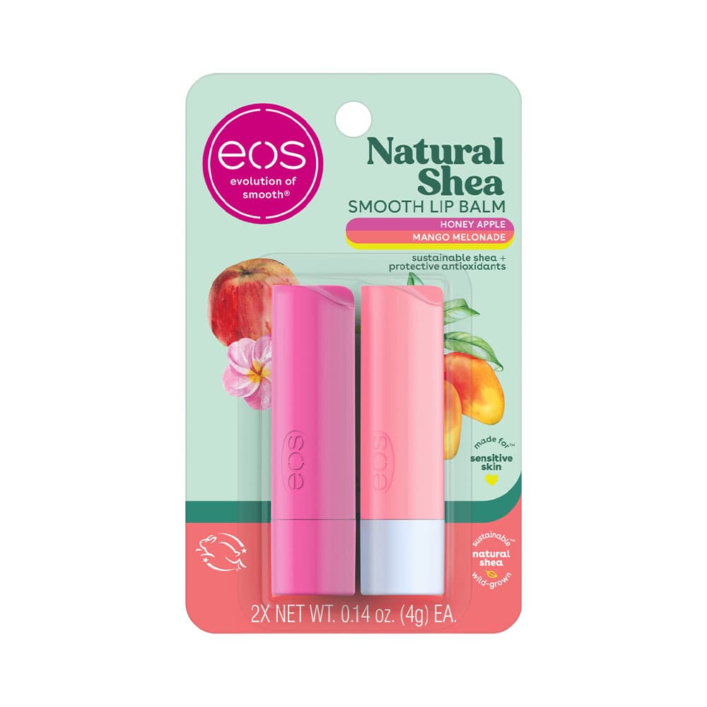 Eos Bálsamo Labial Eos Stick Smooth Honey Apple/Mango Melonade 2 Unidades
