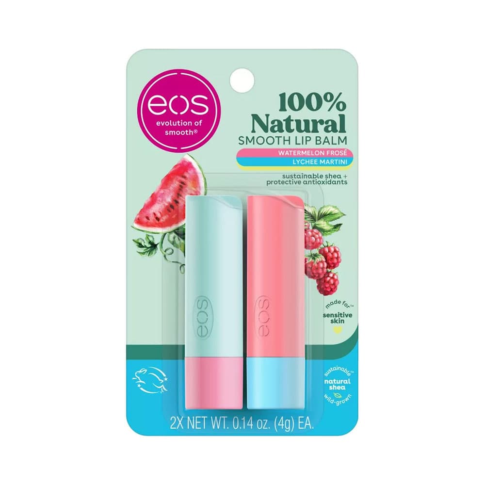 Eos Kit Bálsamo Labial Eos Watermelon Frosé Lychee Martini