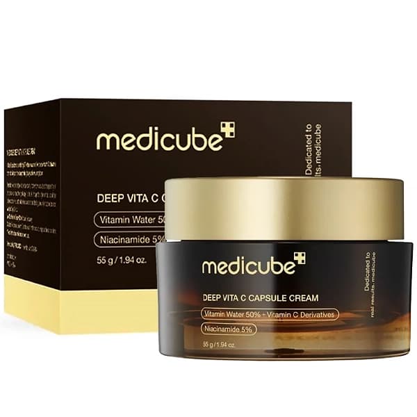 Medicube Creme Facial Hidratante Medicube Deep Vita C Capsule Cream de 55 G