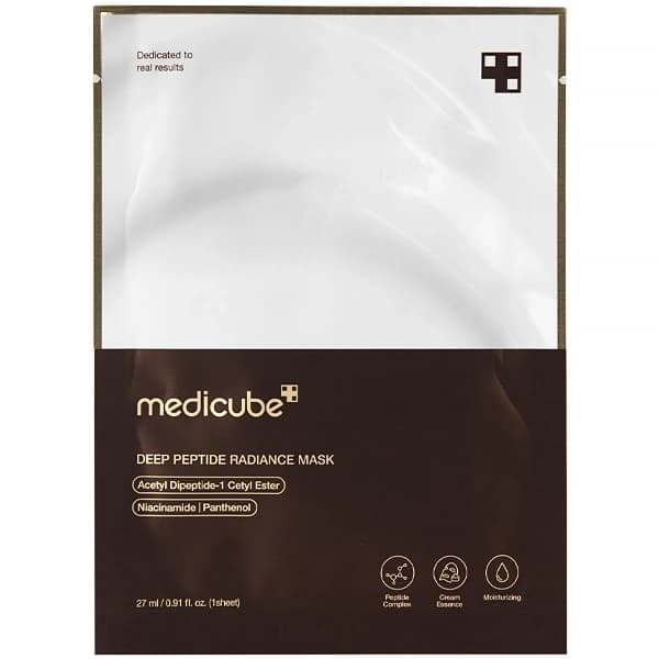 Medicube Máscara Facial Medicube Deep Peptide Radiance Mask - 1 Unidade