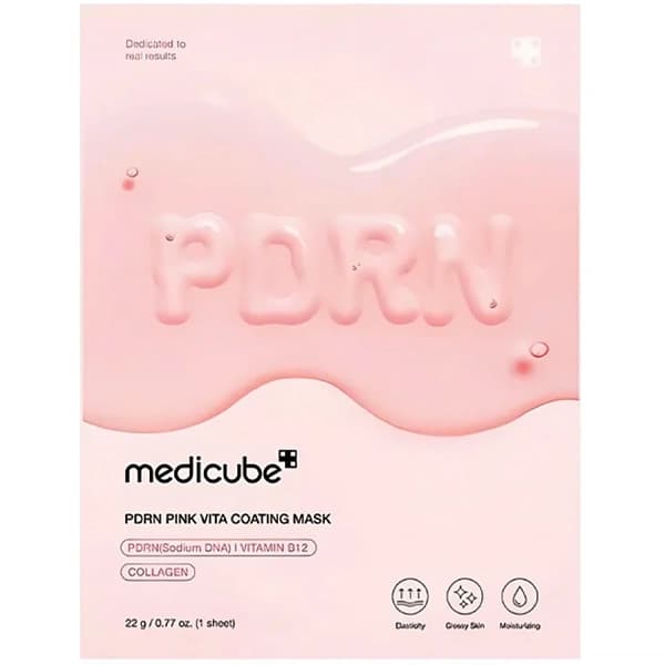 Medicube Máscara Facial Medicube Pdrn Pink Vita Coating Mask - 1 Unidade