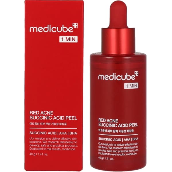 Medicube Sérum Facial Medicube Red Acne Succinic Acid Peel de 40 G