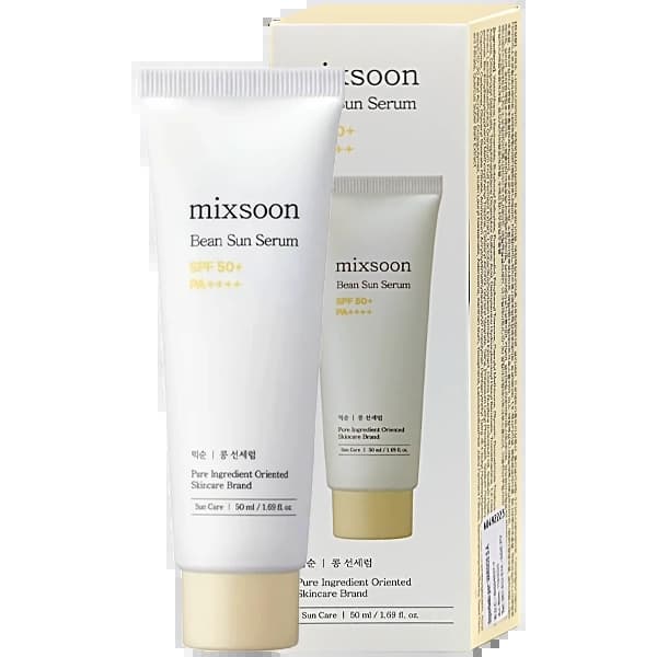 Mixsoon Protetor Solar Facial Mixsoon Bean Sun Serum Spf 50+ Pa++++ 50 Ml