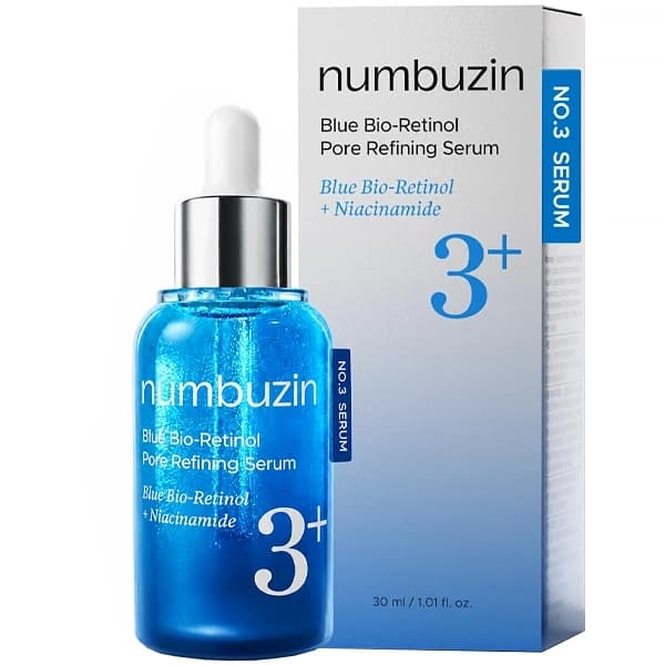 Numbuzin Sérum Facial Numbuzin No.3 Blue Bio-Retinol Pore Refining de 30 Ml