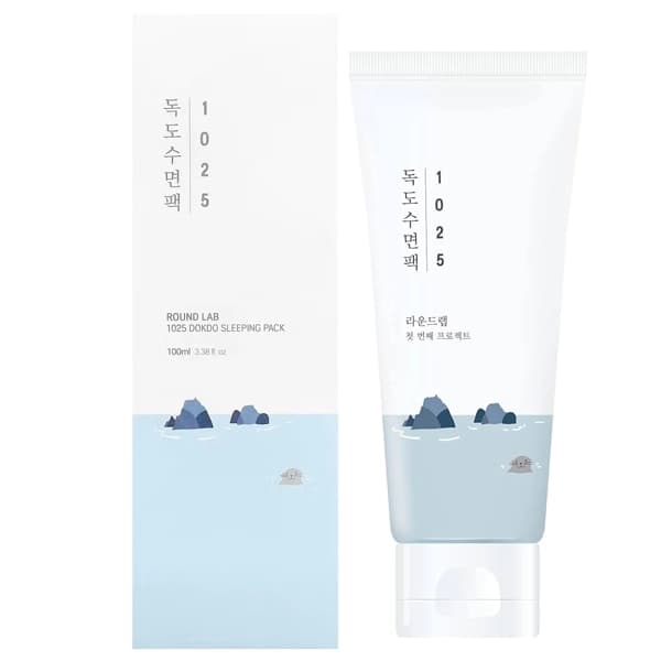 Round-Lab Máscara Facial Noturna Round Lab 1025 Dokdo Sleeping Pack de 100 Ml