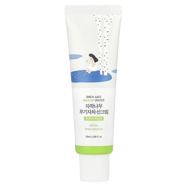 Round-Lab Protetor Solar Round Lab Birch Juice Mild-Up Uvlock Spf 50+ 50 Ml