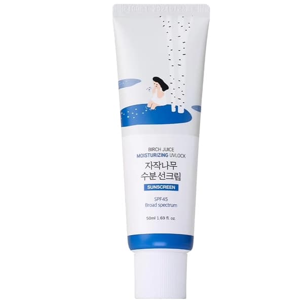 Round-Lab Protetor Solar Round Lab Birch Moisturizing Sunscreen Uvlock Spf 45 50 Ml