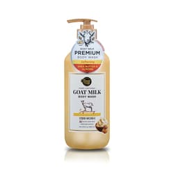 Shower Mate Goat Milk Body Wash Shea Butter & Almond 800 Ml