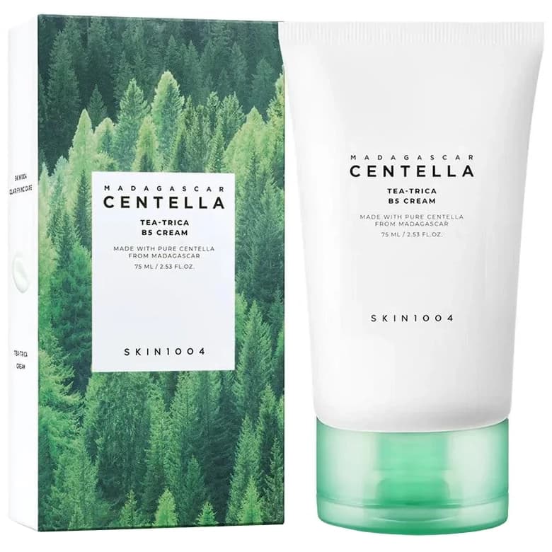 Skin1004 Creme Facial Hidratante Skin1004 Madagascar Centella Tea-Trica B5 de 75 Ml