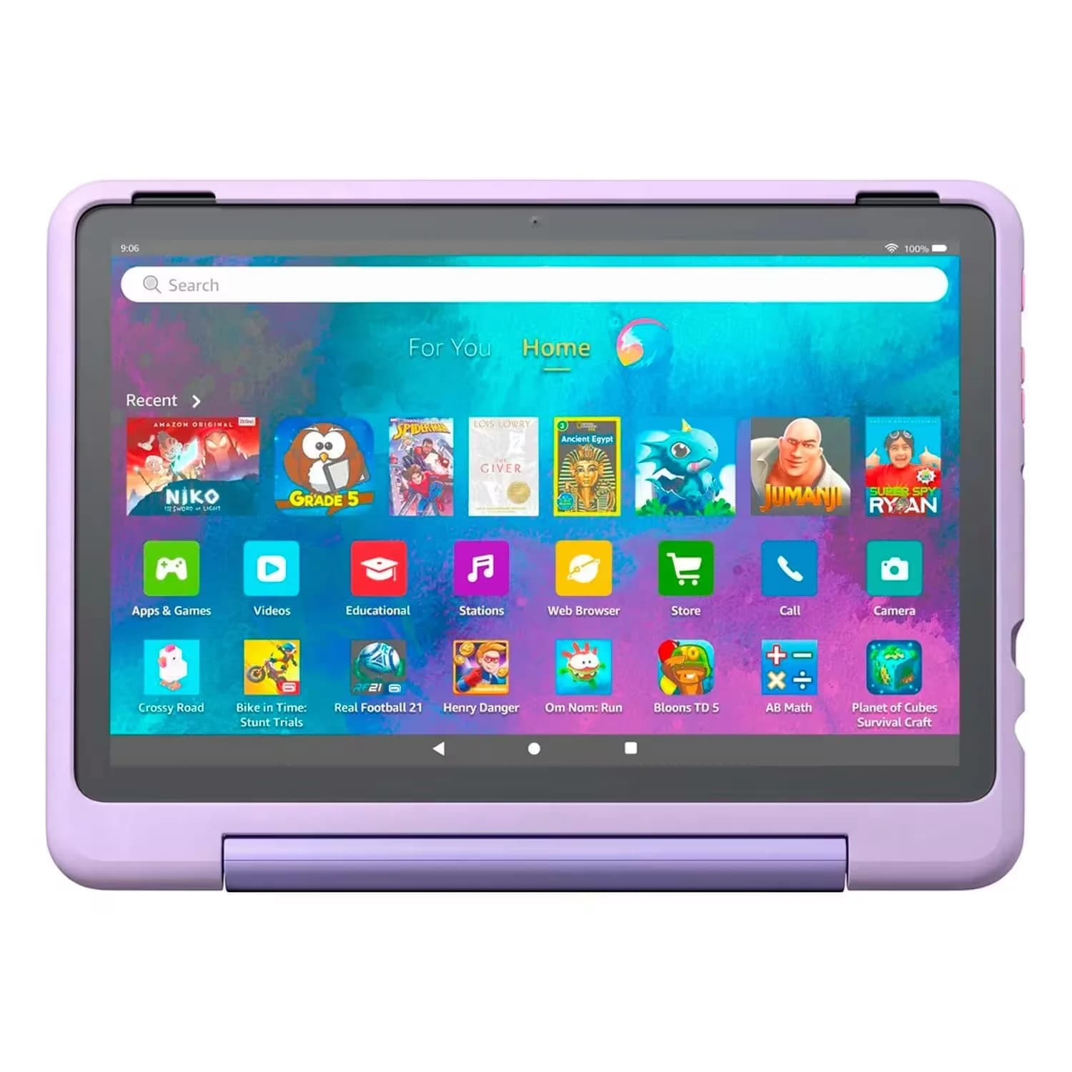 Amazon Tablet Amazon Fire HD 10 Kids Pro 2023 Tela 10.1" 32GB - Roxo