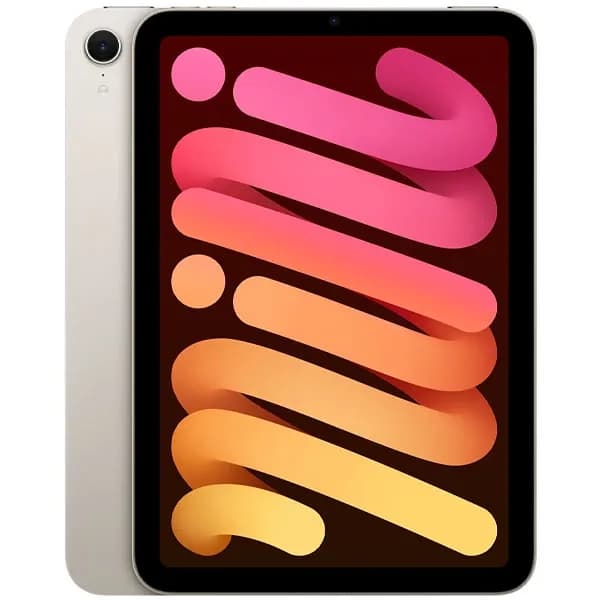 Apple Apple iPad Mini 7th Generation (A17 Pro) A2993 MXND3LL 256GB de 8.3" 12MP 12MP - Starlight