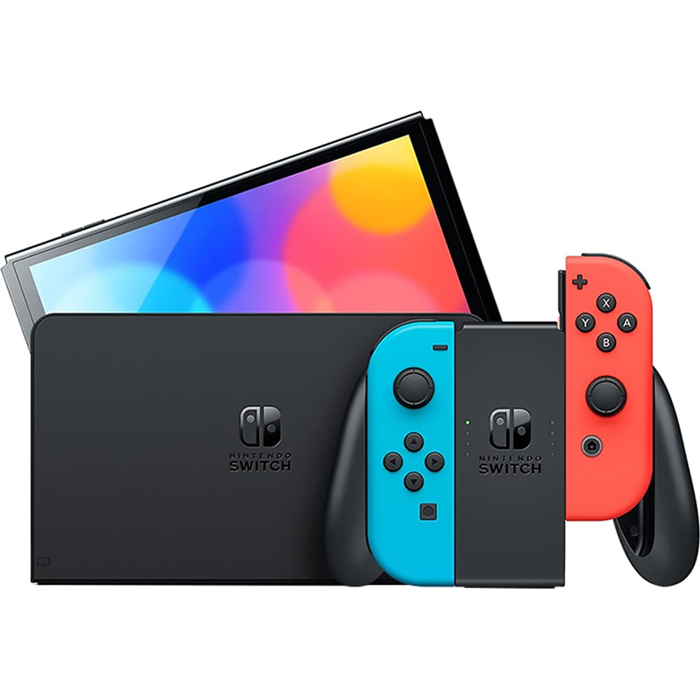 Nintendo Consola Portátil Nintendo Switch OLED 7" Wi-Fi/Bluetooth - Red/Blue