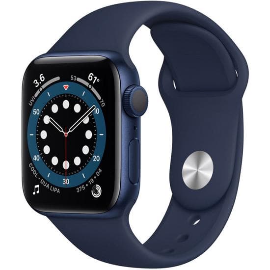 Apple Watch Series Gps Oximetro M00J3LL Caixa Aluminio Azul