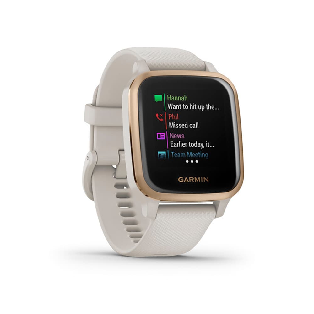Garmin Smartwatch Garmin Venu Sq Music Edition Gps Rose Sand Dourado