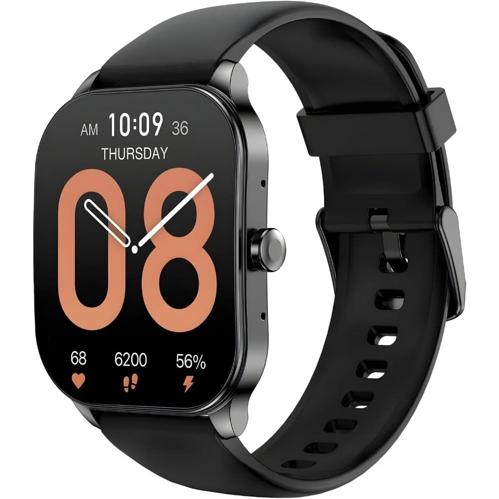 Amazfit Smartwatch Amazfit Pop 3S Amoled Atm Monitor Hr Preto