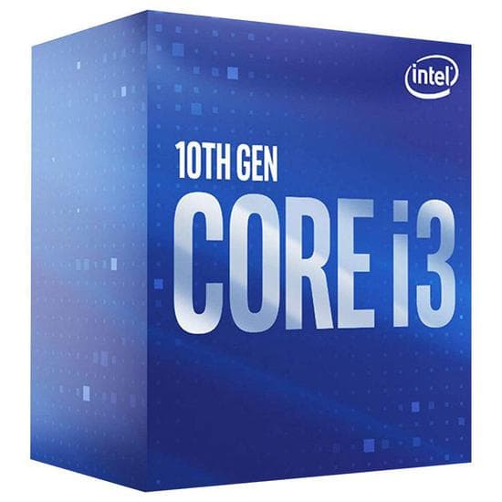 Intel Processador Intel I3 10100F Quad 6GHZ Cache 6MB Socket LGA1200