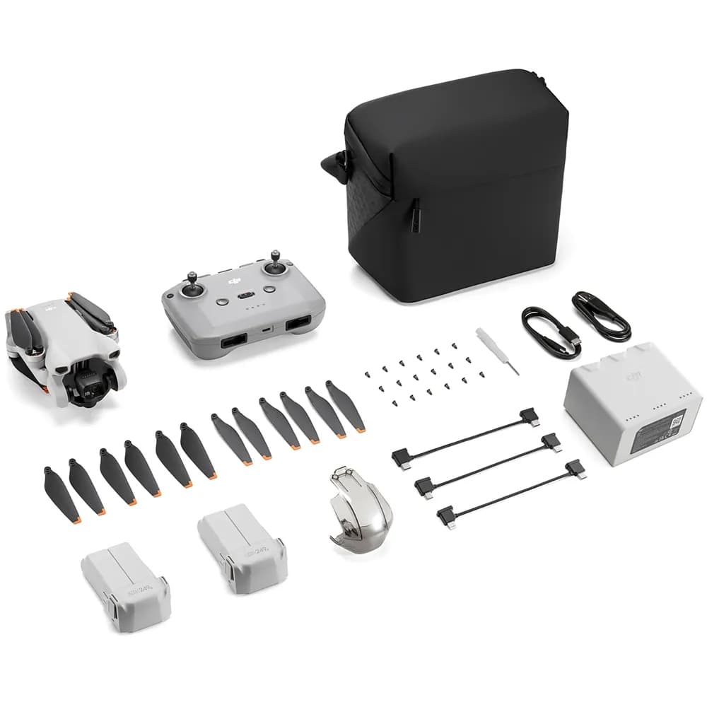 Dji Drone Dji Mini Gl Fly More Combo Camera Ultra 4K Acessorios Branco