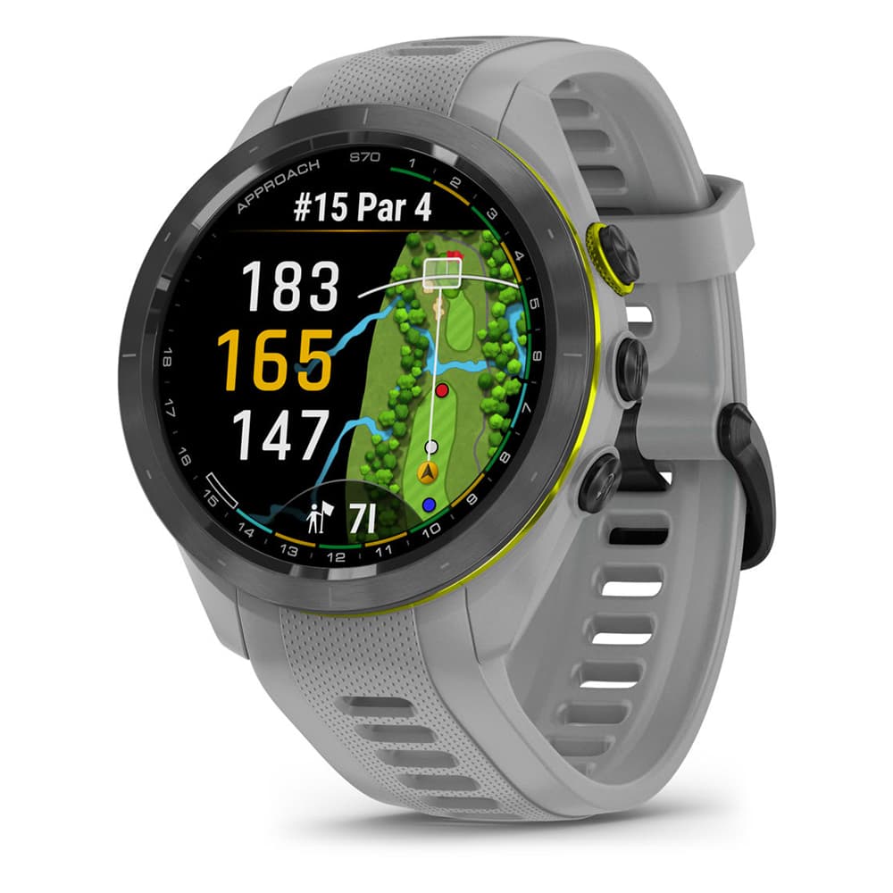 Garmin Smartwatch Garmin Approach S70 Amoled Atm Wi Fi Cinza