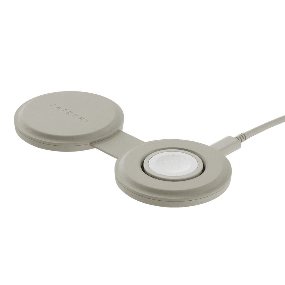 Satechi Carregador Wireless Satechi Onthego St QTG21W Em Sand