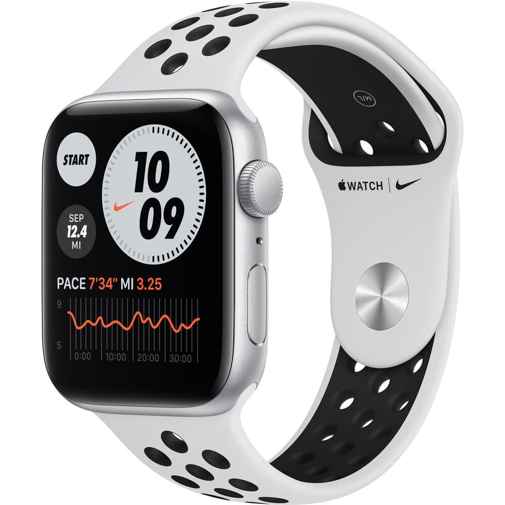Apple Watch Nike Se Mm MYYH2LL Pure Platinum Band Preto