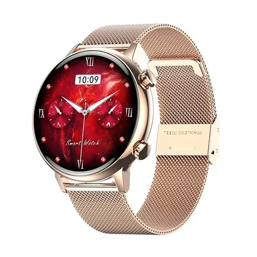 G-tide Smartwatch Tide Romance IP68 Ips Sensor Hr Rose Dourado