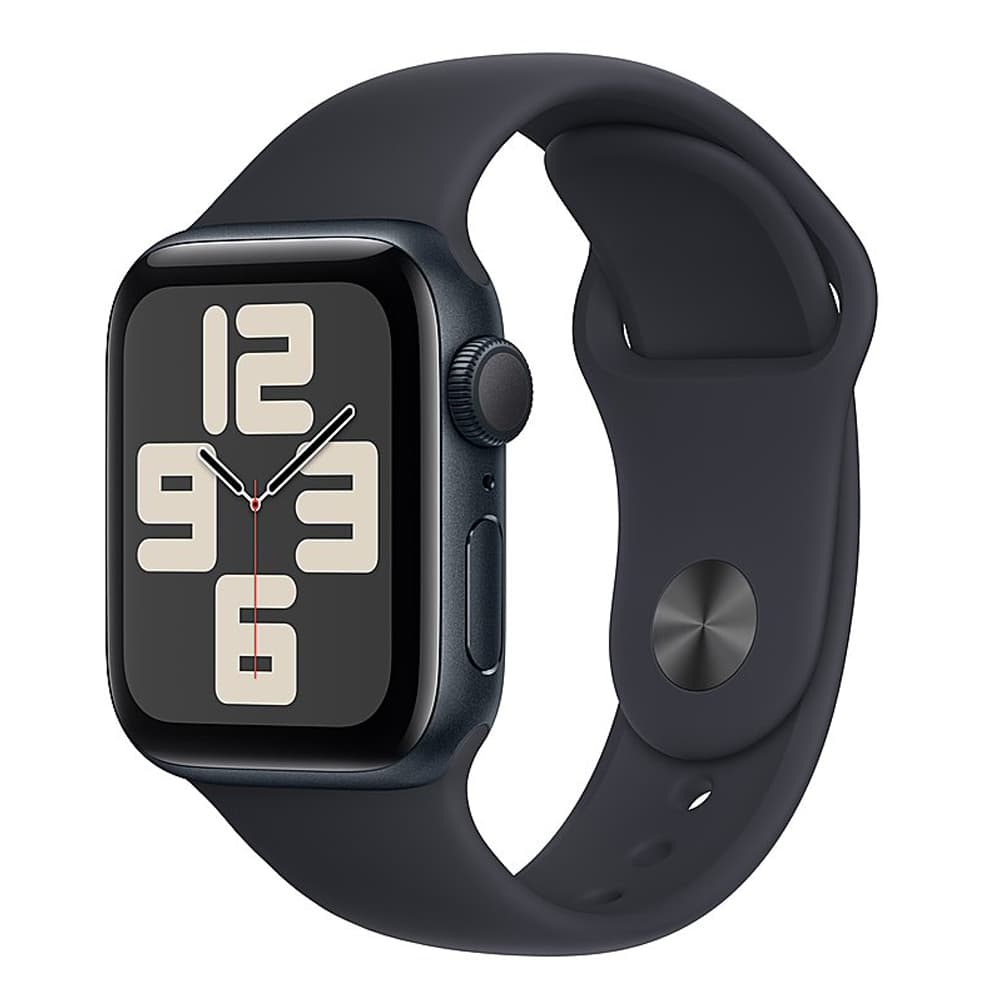 Apple Watch Se Pulseira Sport Band Aluminium Case Midnight