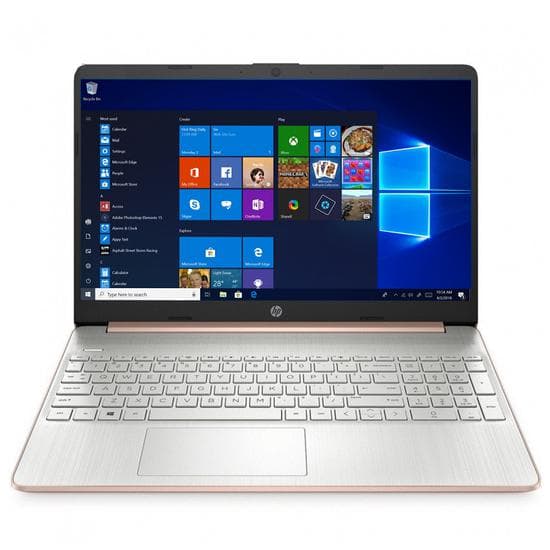 Hp EF0025WM Amd Ryzen 3500U Ssd Windows Rose 256GB Dourado