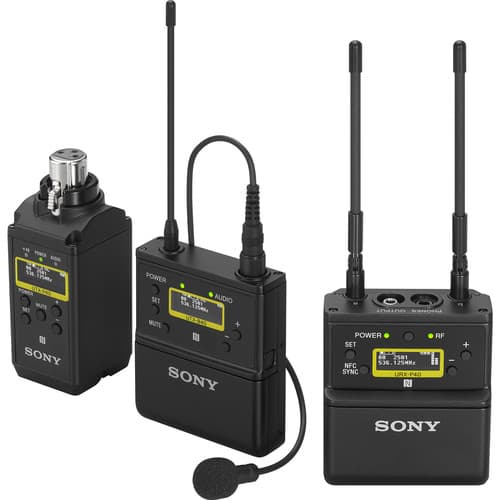 Sony Microfone Wireless Uwp D26 Canais Frequencia Uhf