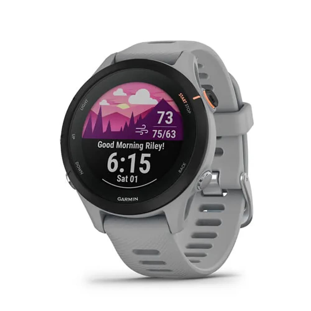Garmin Smartwatch Garmin Forerunner 255S Atm Powder 5GB Cinza