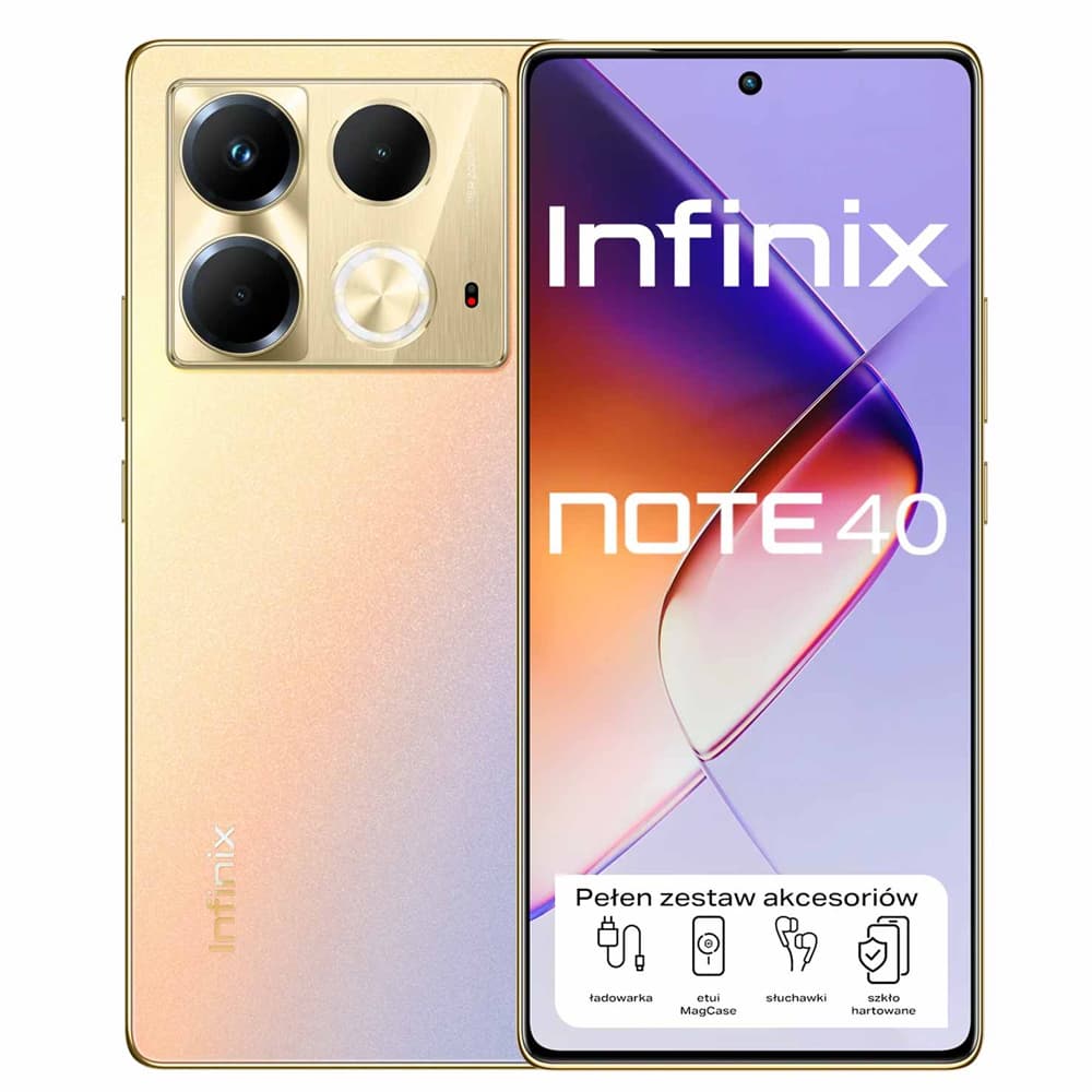 Infinix Note X6853 Titan 256GB Dourado
