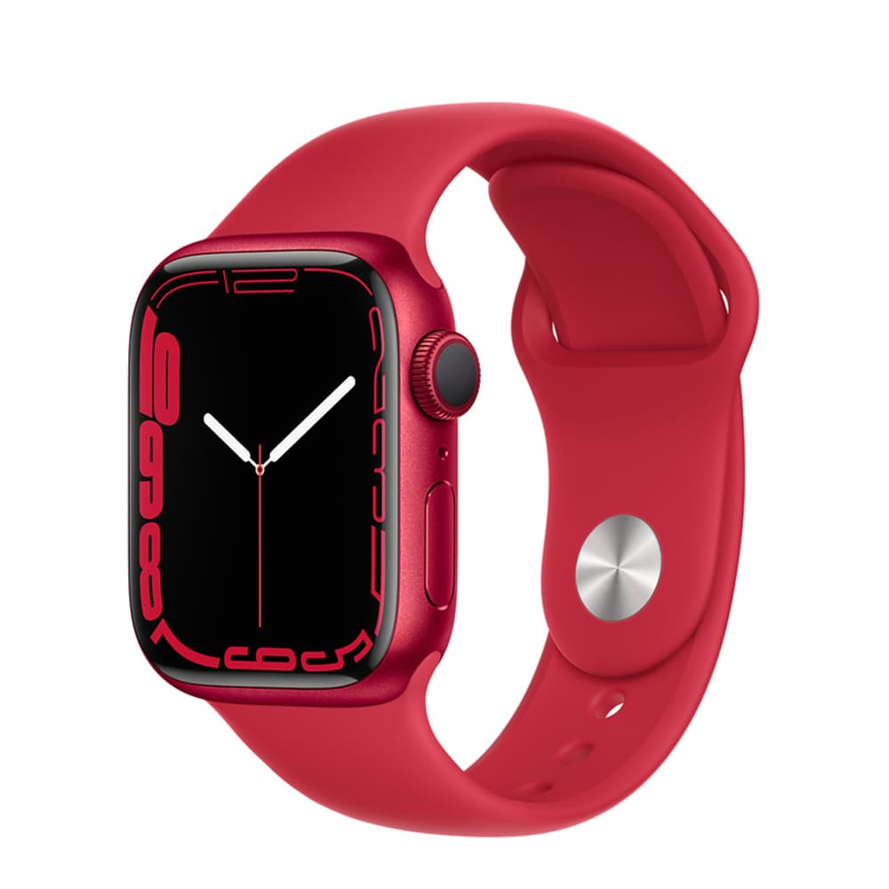 Apple Watch S7 MKN23BE Gps Vermelho