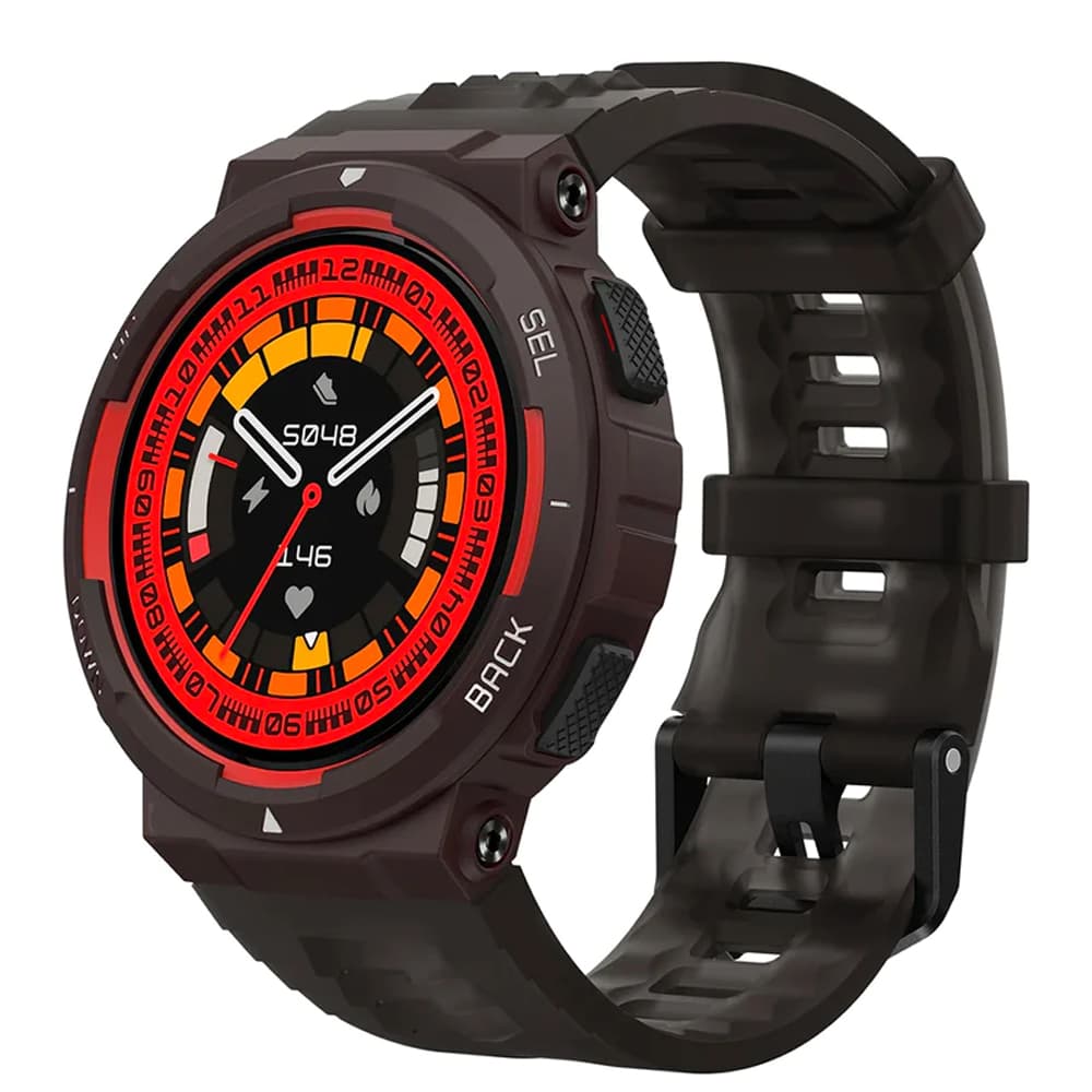 Amazfit Smartwatch Amazfit Active Edge Tft Atm Lava Preto