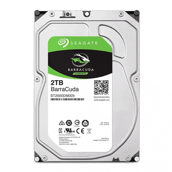 Seagate Barracuda SATA3 5400RPM Cache 256MB 2048GB