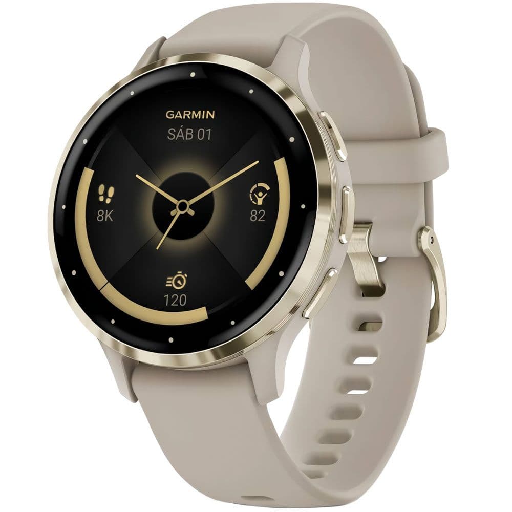 Garmin Smartwatch Garmin Venu 3S Amoled Atm Wi Fi French 8GB Dourado