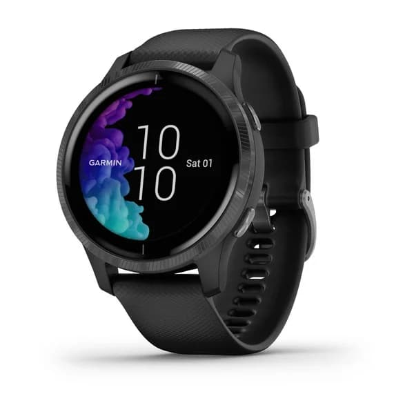 Garmin Smartwatch Garmin Venu Gps Slate Stainless Steel Preto