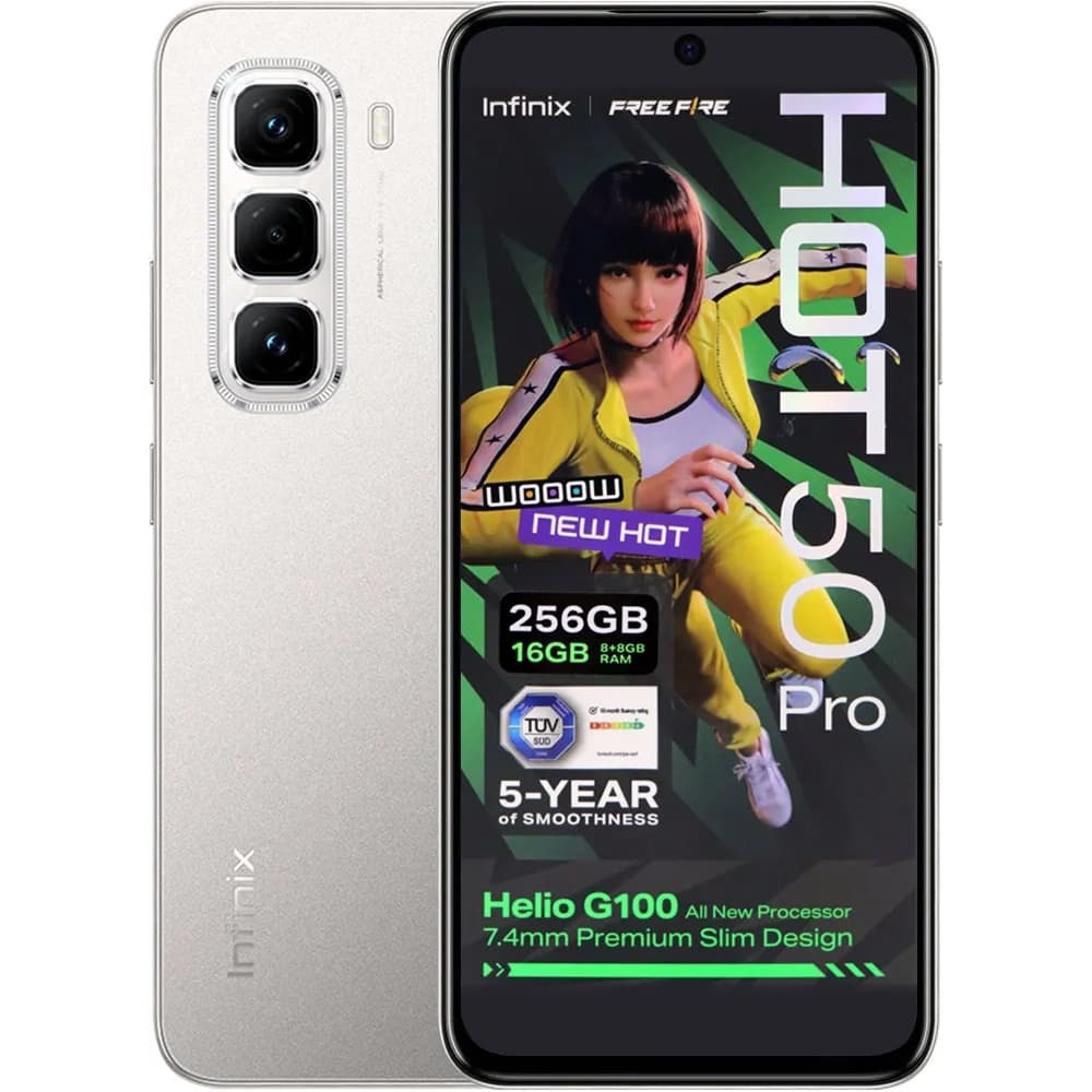 Infinix Hot Pro X6881 Amoled 120HZ Ai 256GB Cinza