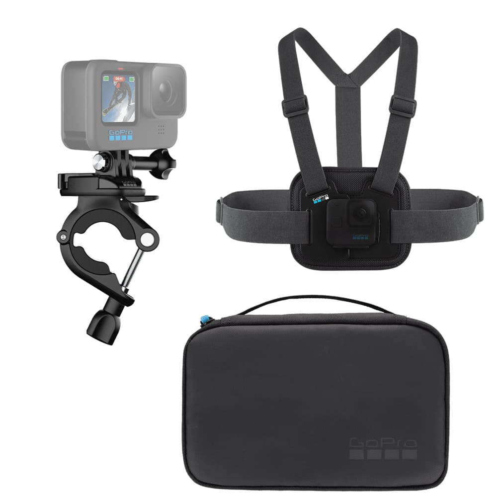 Gopro Suporte Gopro Sports Aktac Chesty Estojo Hero Mini Preto