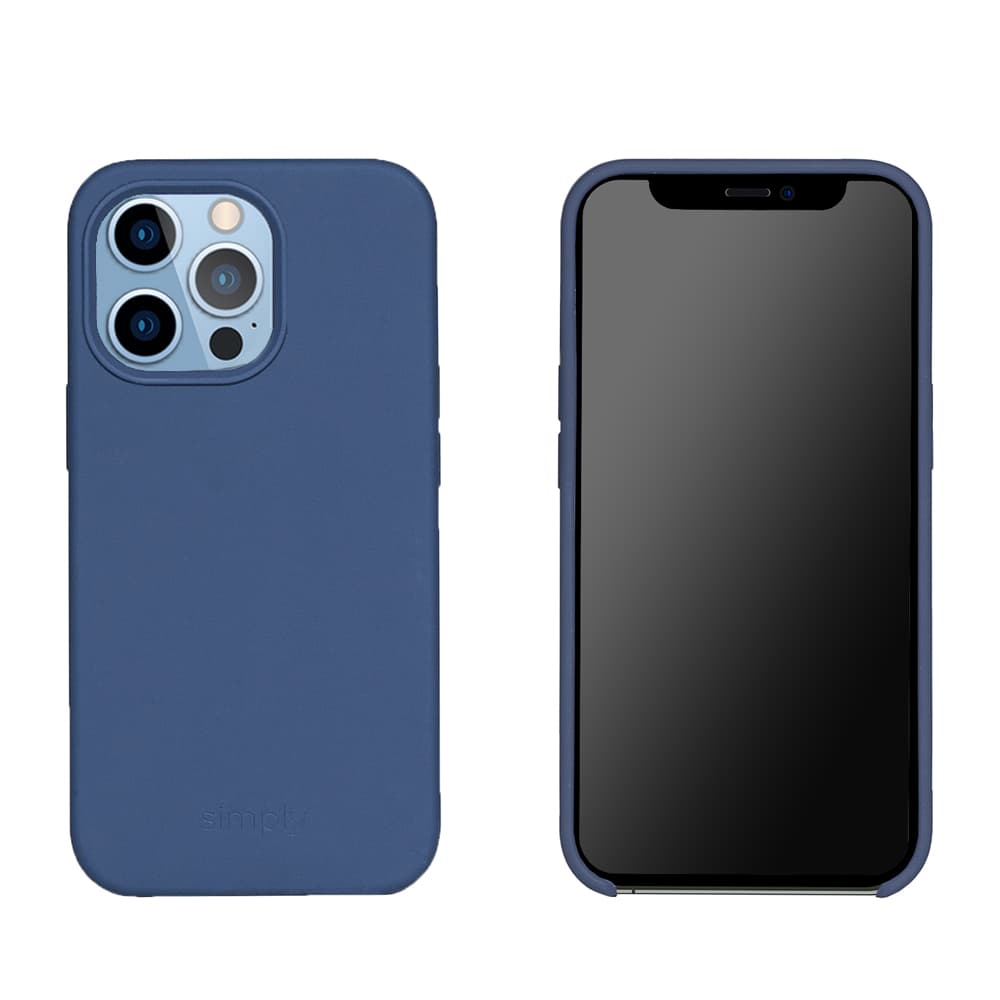 Apple Capinha Iphone Pro Max Simply Silicone Protective Case Azul
