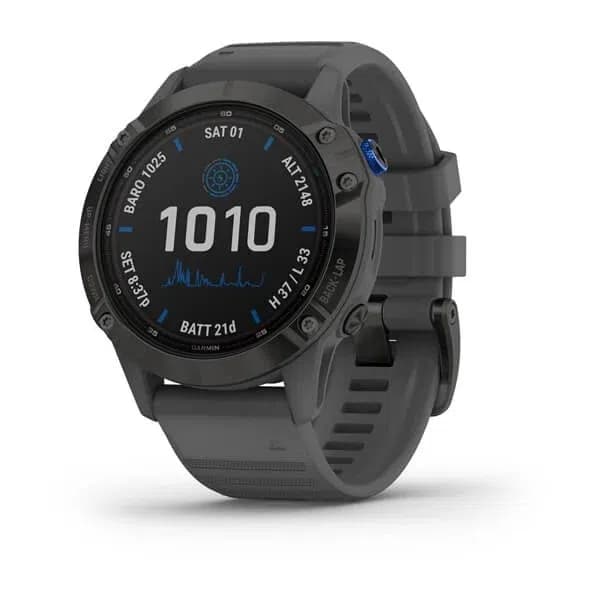 Garmin Smartwatch Garmin Fenix Pro Solar Multisport Gps Preto