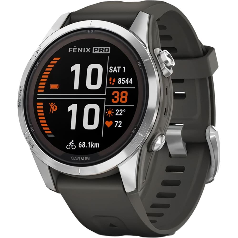 Garmin Smartwatch Garmin Fenix 7S Pro Solar Atm Wi Fi Graphite 32GB