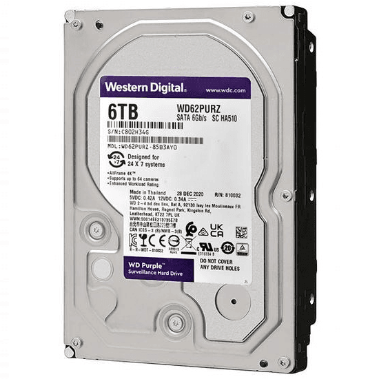 Western-digital Interno Western Digital Rpm 128MB Cache 6144GB Roxo