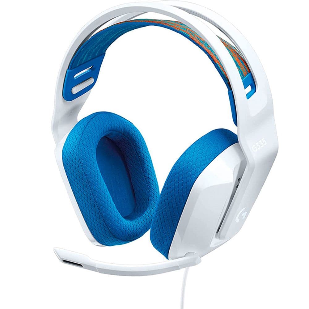 Logitech G335 Microfone Mini Jack Branco