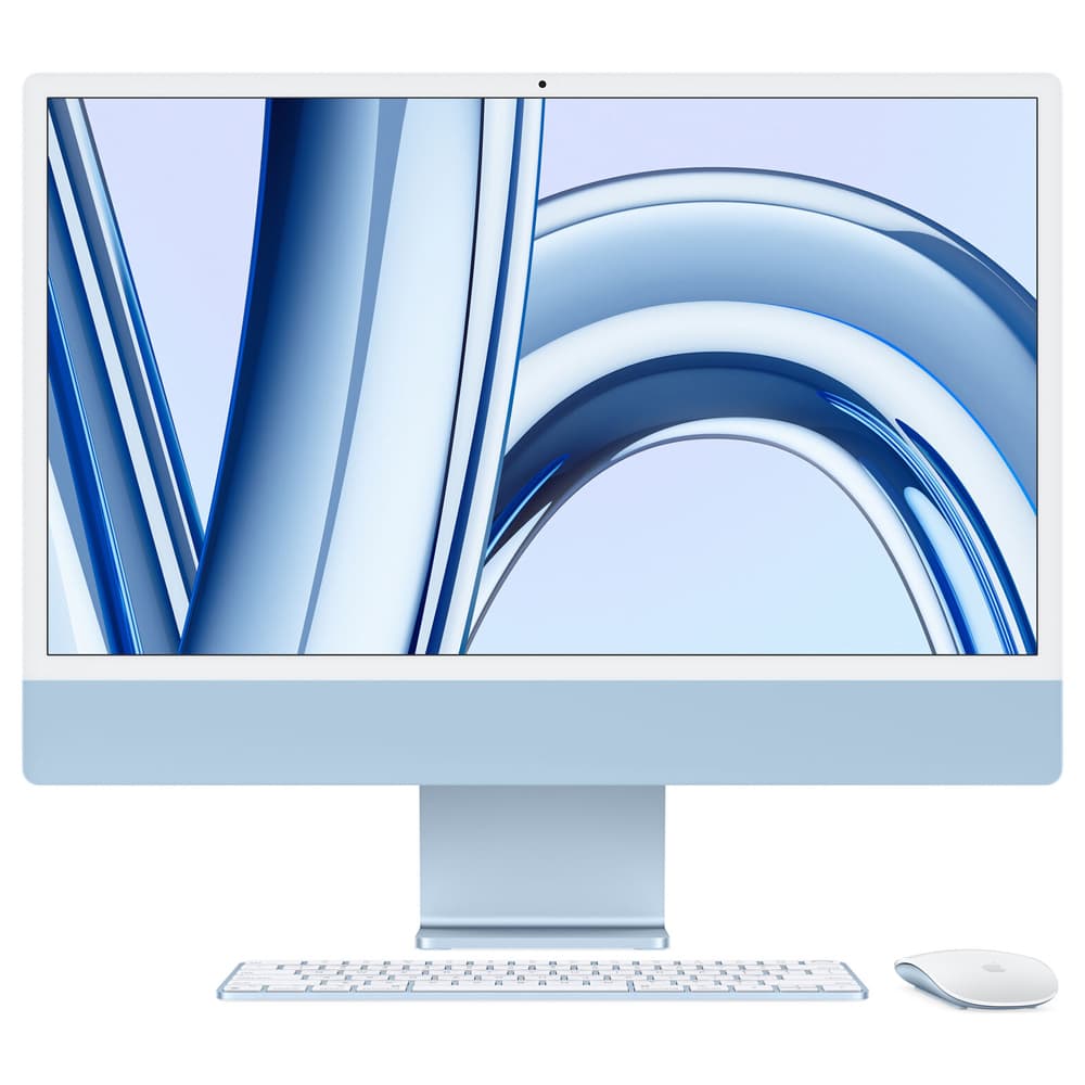 Apple Imac MQRC3LL M3 Ssd 5K Gpu Neural 256GB Azul